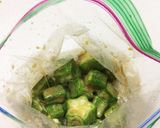 新味！オクラの唐揚げ作り方2写真