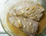 ☆豚ひれ肉のガーリック味噌チャー・レン作り方8写真