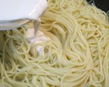 フライパンで超簡単☆明太子クリームパスタ作り方7写真
