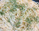フライパンで超簡単☆明太子クリームパスタ作り方8写真