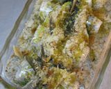 いわしパン粉焼き☆梅しそチーズ作り方4写真