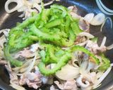 ゴーヤと豚肉のBBQ炒め作り方5写真