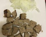 リメイク系チーズハンバーガー風トースト！作り方1写真