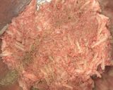 もやしとひき肉のハンバーグ風作り方5写真