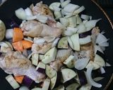 変身！手羽元のトマト煮込みからのリゾット作り方3写真