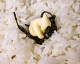塩昆布マヨおにぎり☆作り方1写真
