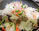 糖質オフ応援☆切干大根で焼きそば作り方4写真