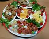 運動会 お弁当 2016 おかず パンダ作り方2写真