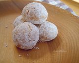 ハロウィン♪かぼちゃスノーボールクッキー作り方2写真