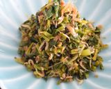 ごはんもりもり＊大根葉のおかか炒め作り方4写真
