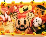 ♬ミッキーのハロウィン弁当♬キャラ弁作り方4写真