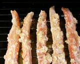 秋鮭ハラスのねぎ味噌にんにく。作り方5写真