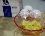 プリン卵焼きサンドイッチ作り方1写真