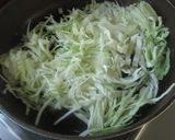 しらすとキャベツのチーズパスタ作り方2写真