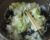 しらすとキャベツのチーズパスタ作り方3写真