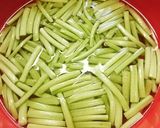 さつま芋の茎のキンピラ作り方3写真