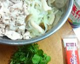 野菜とお肉で豚しゃぶ風✨ヘルシーおかず作り方3写真