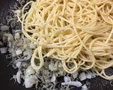 カリカリじゃことワカメの和風パスタ作り方4写真