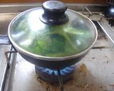最速のニャチャンの空芯菜炒め作り方5写真
