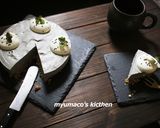 黒ゴマのレアチーズケーキ作り方4写真