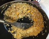 本格！蟹あんかけ炒飯(カニカマ)作り方10写真
