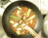 牛肉とオクラのチーズケチャップ炒め作り方4写真