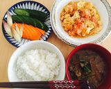 簡単!コクありトマたま炒め!作り方6写真