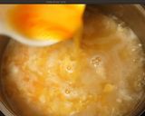 通販の冷凍かにの肩肉でカニ雑炊作り方8写真