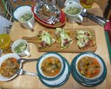 ♦イースト無しピザ☺イタリアン夕食♦作り方7写真