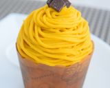 カップケーキde簡単かぼちゃのモンブラン作り方3写真