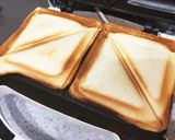 ハムチーズホットサンドイッチ作り方5写真