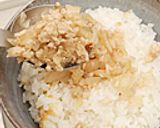 らっきょう入り鶏そぼろ丼作り方5写真