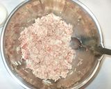 小さな豆腐とひき肉の茶碗蒸し♪簡単レンジ作り方4写真