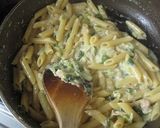 野菜のツナミルクパスタ作り方5写真