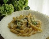 野菜のツナミルクパスタ作り方6写真