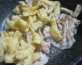 甘辛肉と納豆のパスタ作り方5写真