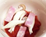 レンジで！しめじとBCTのスープグラタン作り方2写真