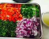 葉物野菜なくてチキンでサルサ♪作り方2写真
