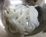 イカとオクラのわさび醤油和え作り方2写真