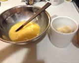お弁当に^o^ほんのり甘い卵焼きです。作り方5写真
