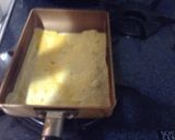 お弁当に^o^ほんのり甘い卵焼きです。作り方9写真