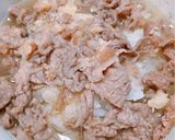 牛肉と生姜のお茶漬け作り方5写真