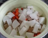 メインになる具沢山煮物作り方1写真
