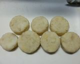揚げ焼き芋団子の辛味だれ添え作り方4写真