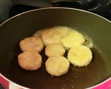 揚げ焼き芋団子の辛味だれ添え作り方6写真