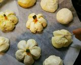 もっちりかぼちゃ餡パン作り方10写真