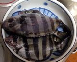 イシダイ(シマダイ)の煮付け作り方1写真