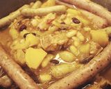 キャンプで、南仏郷土料理「カスレ」作り方8写真