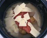簡単☻明太ポテト炊き込みごはん作り方3写真