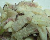 マコモダケのペペロンチーニ作り方10写真
